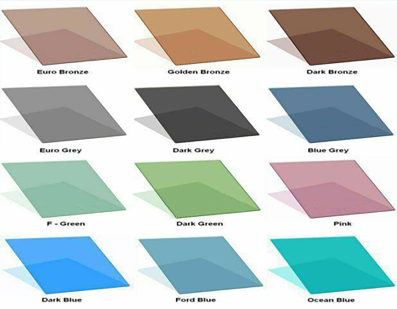 DARK GREEN FLOAT GLASS 06