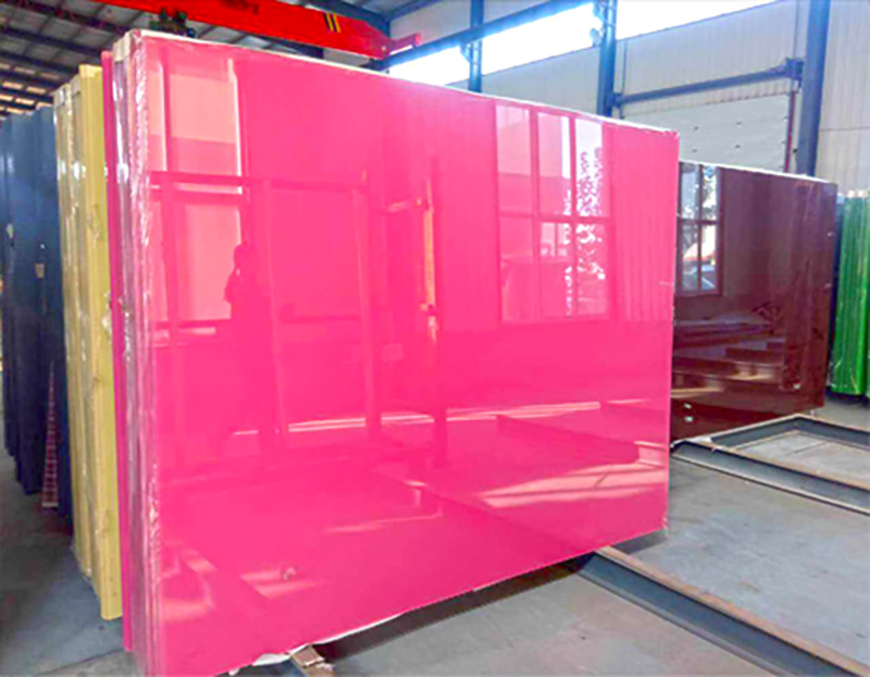 CUSTOM COLOR PAINTED GLASS 04