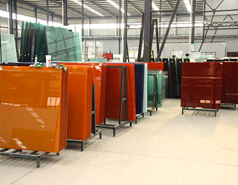 CUSTOM COLOR PAINTED GLASS 07