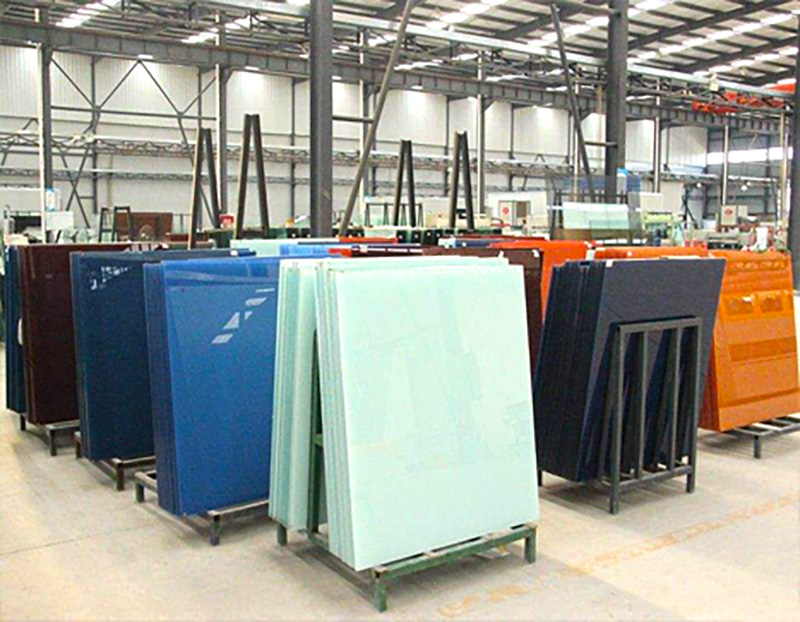 CUSTOM COLOR PAINTED GLASS 08