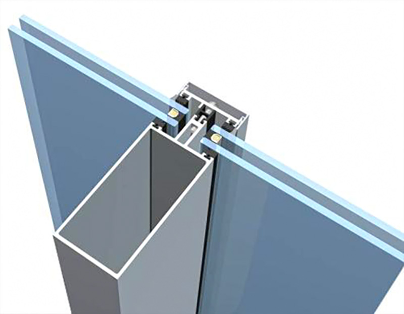 FULL FRAME GLASS CURTAIN WALL SYSTEM 04