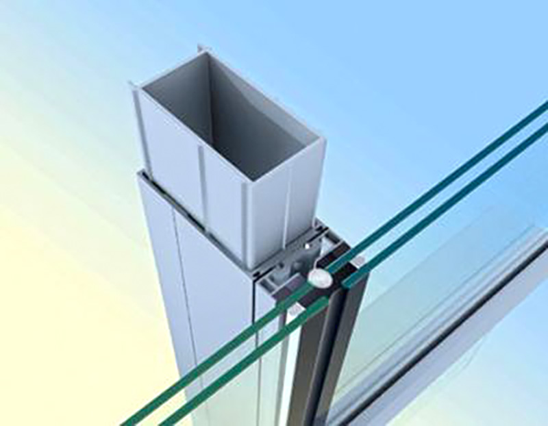 HIDDEN FRAME CURTAIN WALL SYSTEM 02