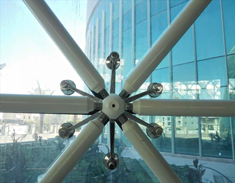 POINT-FIXED GLASS CURTAIN WALL SYSTEM 02